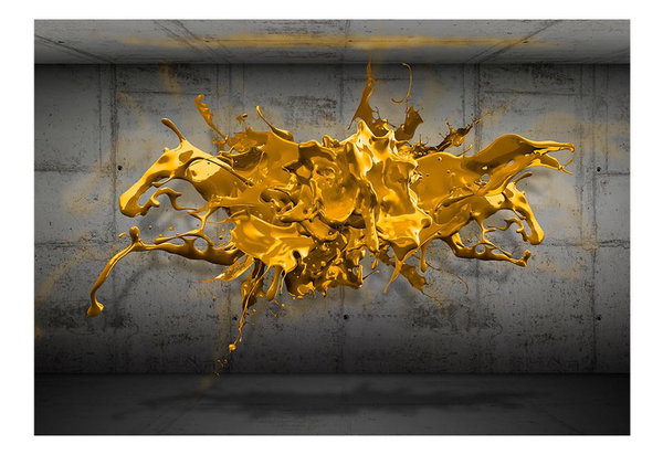 Tapete 'Yellow Splash'