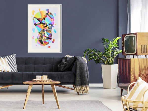 Poster 'Abstract Light Bulb'