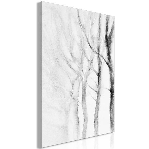 Kunstdruk op canvas 'Way to Nature Vertical'