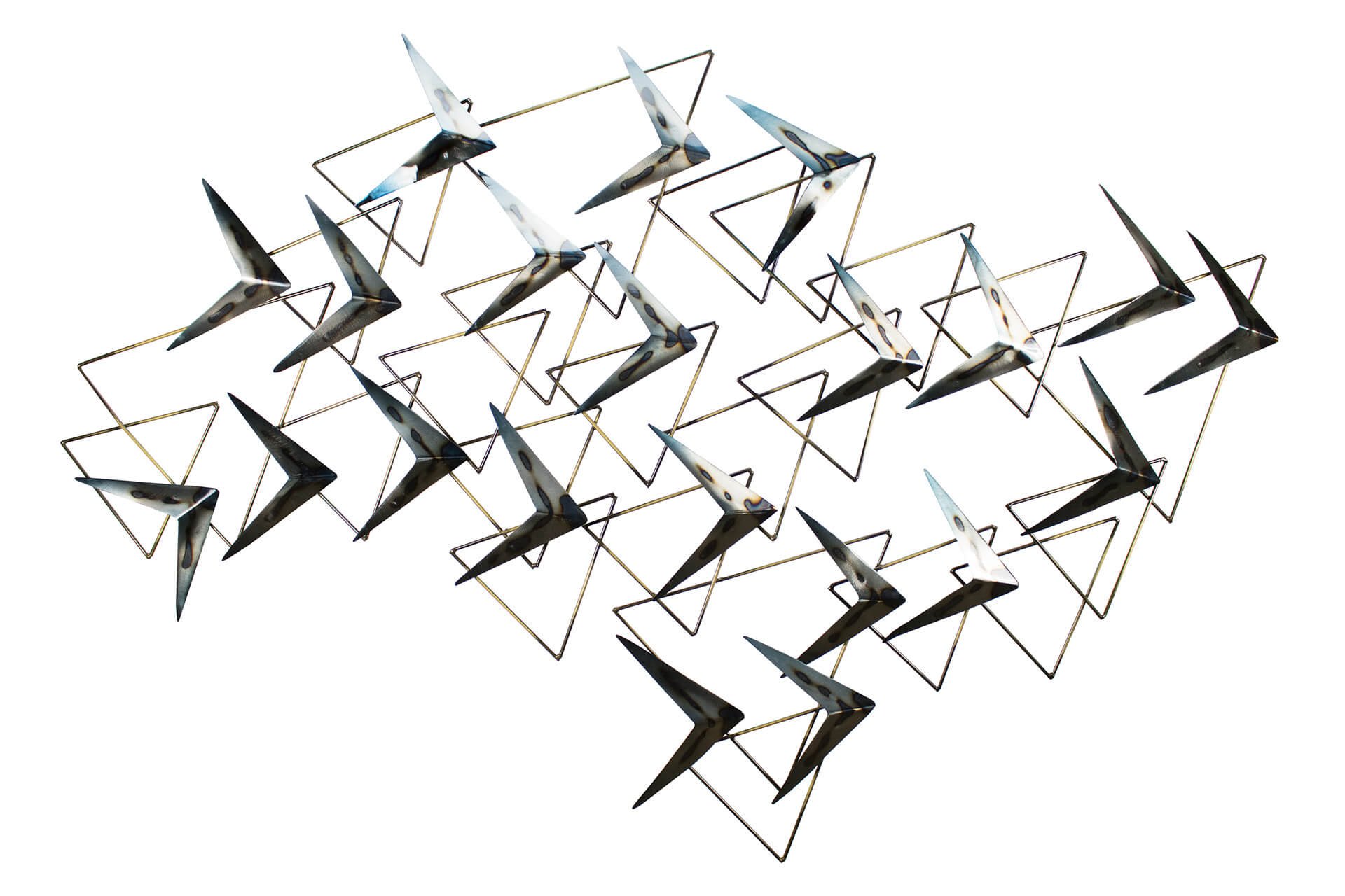 Wanddeko Metall 'Svelte Arrows' entdecken | KunstLoft