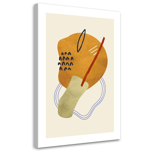 Stampa su tela 'Minimalist Shapes'