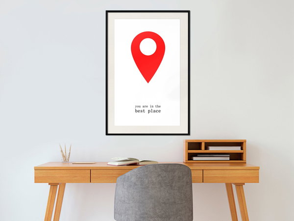 Poster 'You Are in the Best Place'