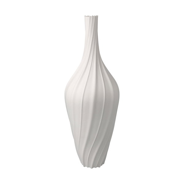 Porzellan Vase 'Fluted Elegance' von Goebel 11x31x11cm