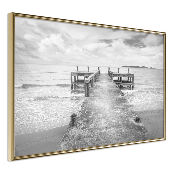 Poster 'Old Pier'