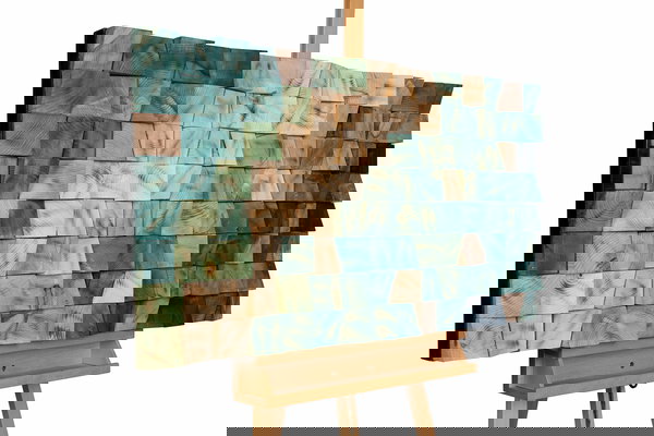 Tradičné umelecké dielo z dreva