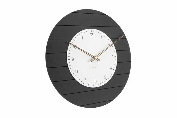 Minimalistische Wanduhr
