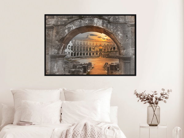 Poster 'Sunset in the Ancient City'