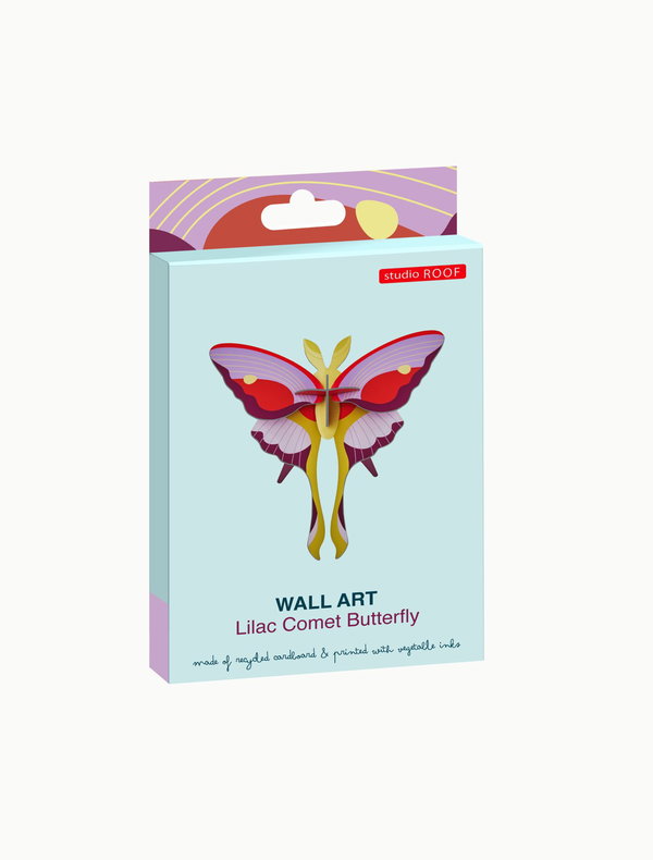 Wanddeko Papier 'Elegante Mottenflügel'