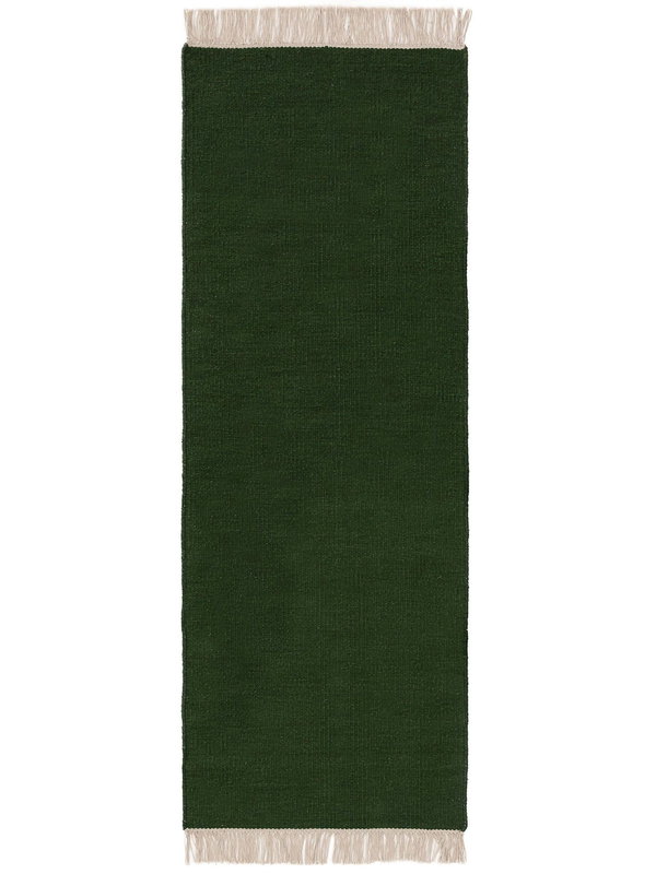 Design Wollteppich Liv Grün