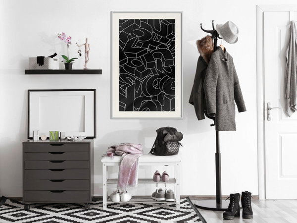 Poster 'Scattered Letters'