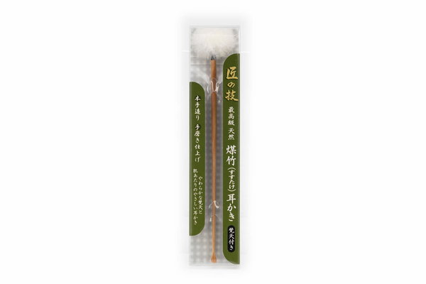 Premium Bambus Ohrenstbchen mit Federbausch G-2155 kaufen | Seki EDGE