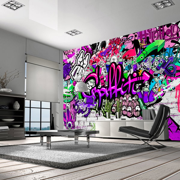 Wallpaper 'Purple Graffiti'