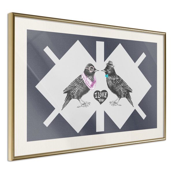 Poster 'Bird Love'