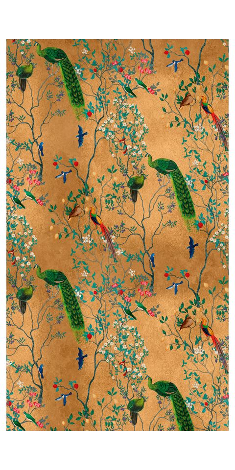 Tapeta 'Leafy Trails' 159x280cm