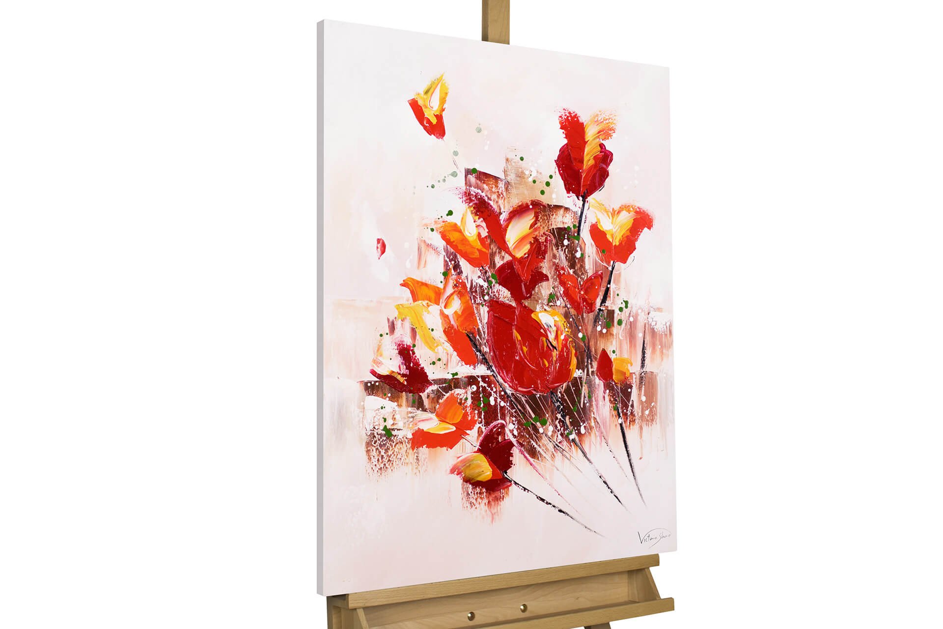 | KunstLoft flowers painting Acrylic decoration spring