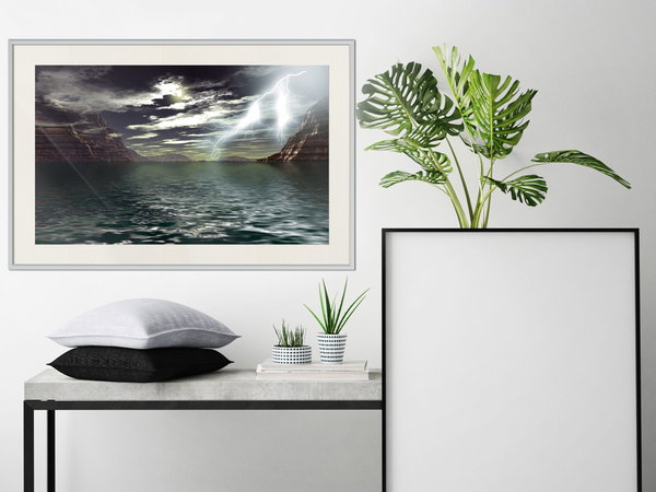 Poster 'Storm on the Lake'