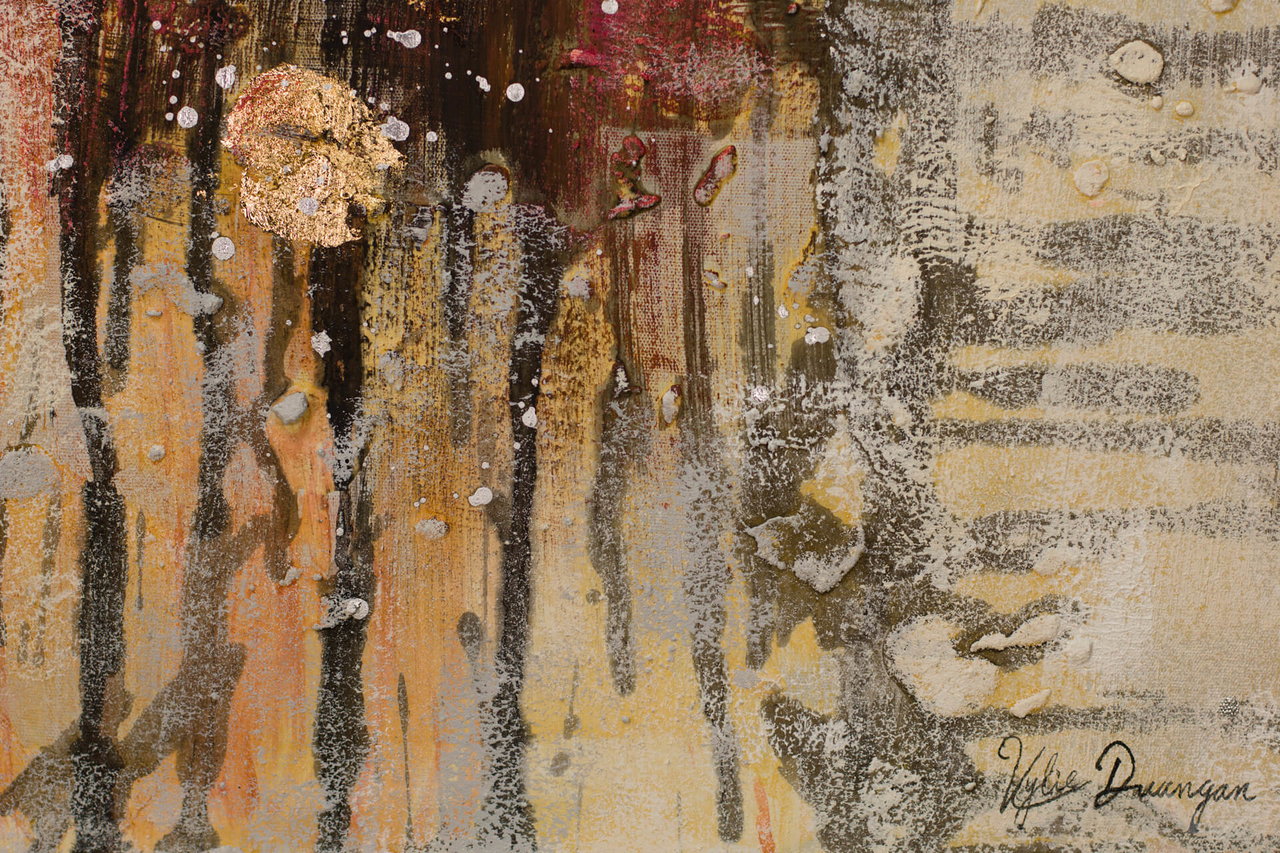 Handgeschilderd schilderij 'Sweet as Sugar' 80x120cm | incl. certificaat van echtheid in de ruimte.