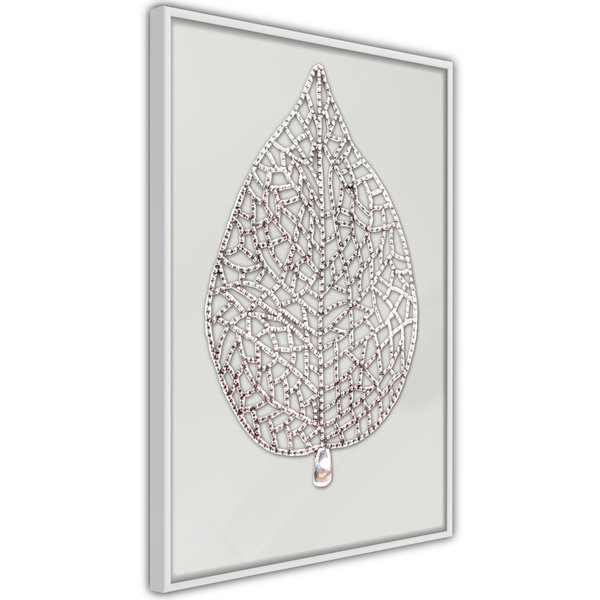 Poster 'Leaf-Shaped Pendant'