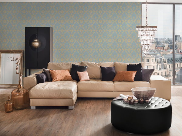 Tapete 'Metallic Silk Four' 53x1005cm