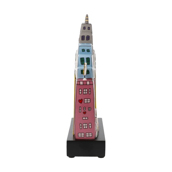 Porzellan Figur 'Summer in the City' von James Rizzi 6x22,5x17cm