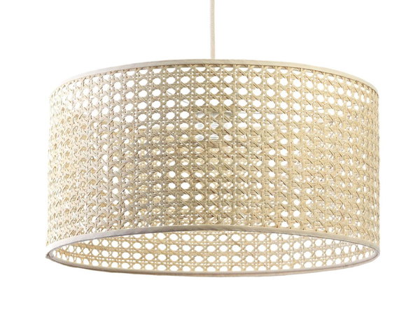 Suspension luminaire 'Rattan Lacey Superb 1'