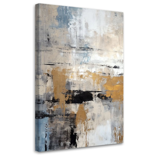 Kunstdruck auf Leinwand 'Textured Serenity 3'