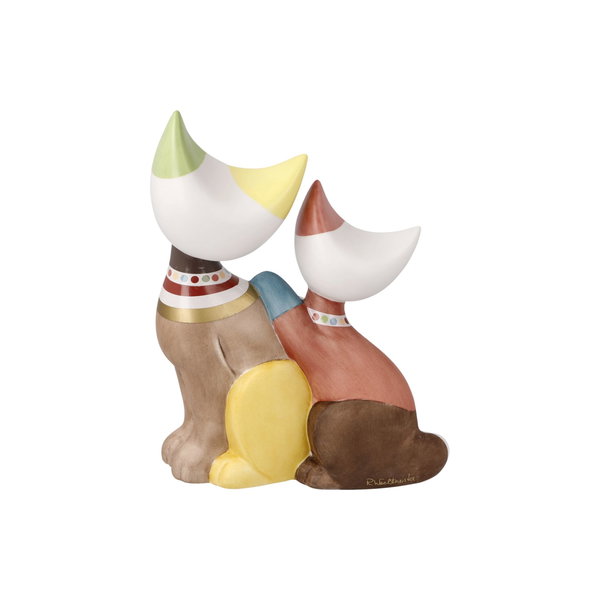 Porzellan Figur 'Noemi e Taddeo' von Rosina Wachtmeister 7,5x16,5x12,5cm