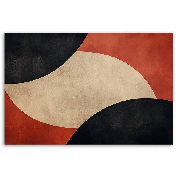 Kunstdruck auf Leinwand 'Retro Harmony'