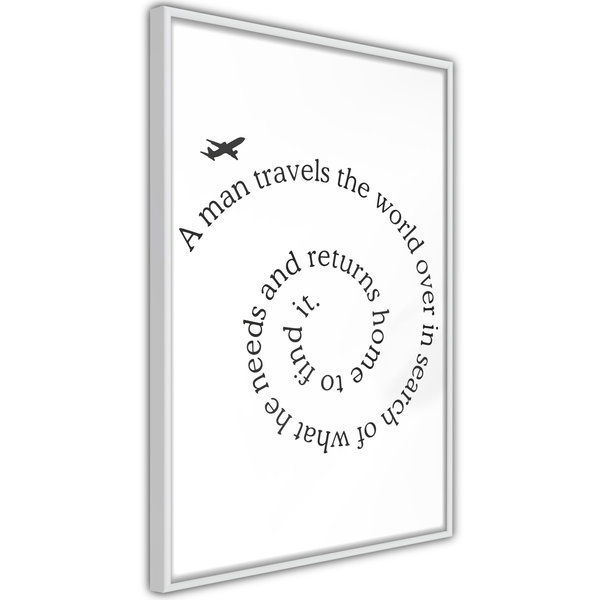 Poster 'Travel Broadens the Mind'