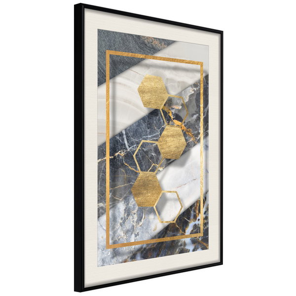 Poster 'Marble Composition III'