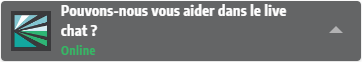 Démarrer le chat en direct KUNSTLOFT Livechat