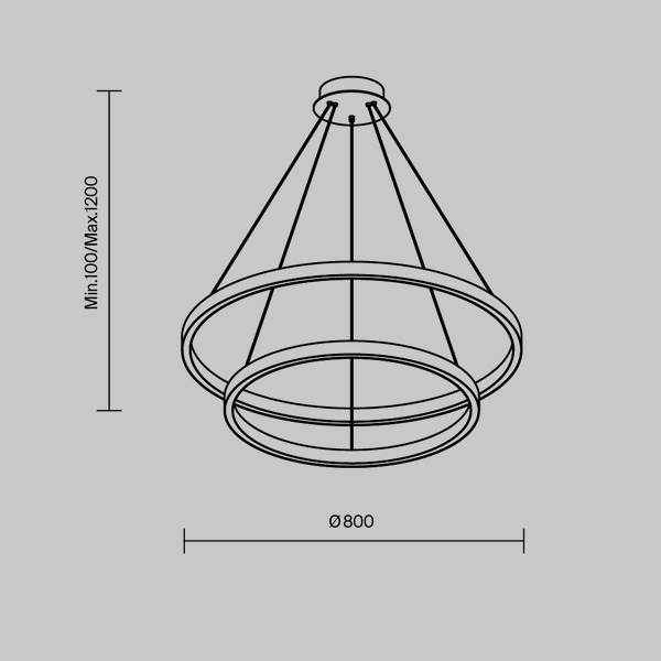 Pendant Light 'Rim 26'