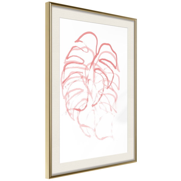 Poster 'Red Leaf'