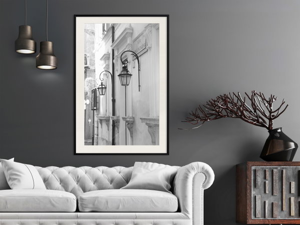 Poster 'Old Town's Charm'