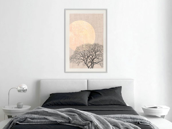 Poster 'Morning Full Moon'