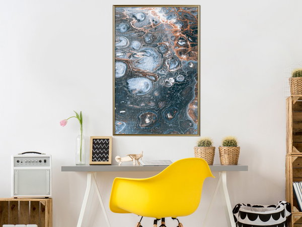 Poster 'Surface of the Unknown Planet I'