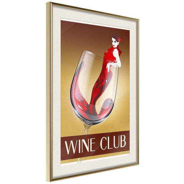 Poster 'Woman is Like a Wine'