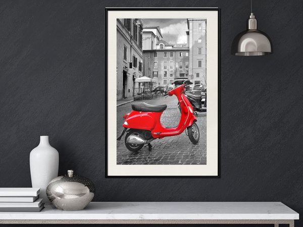 Poster 'The Most Beautiful Scooter'