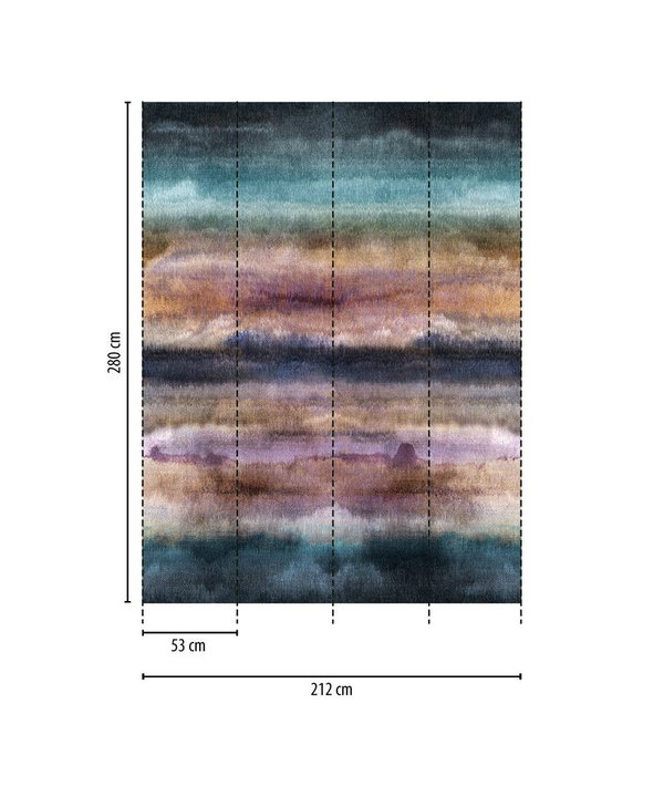 Tapete 'Mystic Horizons' 212x280cm