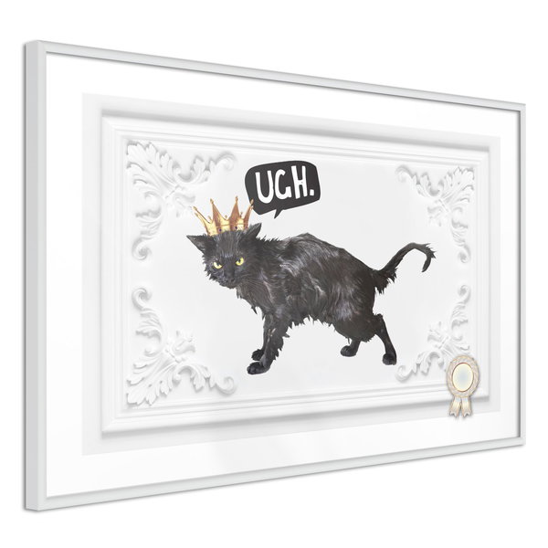 Poster 'Cat in Crown'