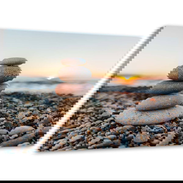 Impressão em tela 'Pebble Zen'