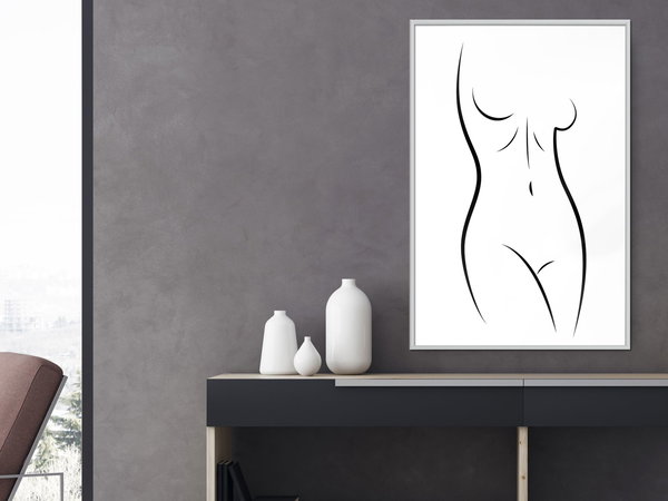 Poster 'Minimalist Nude'