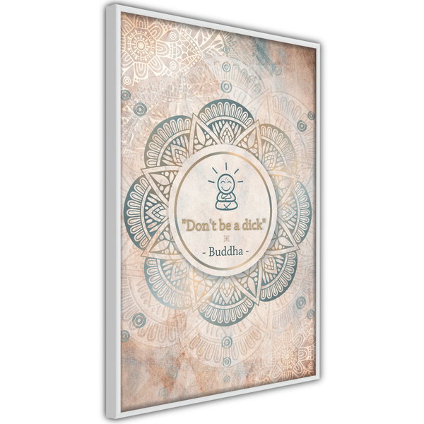 Poster 'Buddha Is Right'