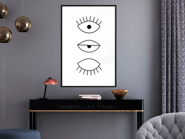 Poster 'Phases of Falling Asleep'