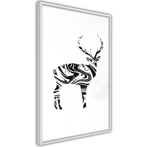 Poster 'Marble Stag'