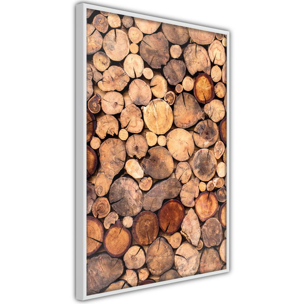 Poster 'Log Pile'