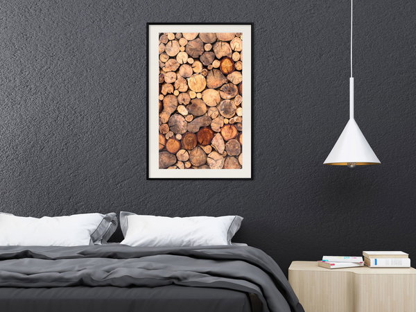 Poster 'Log Pile'