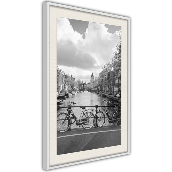 Poster 'Bicycles Against Canal'