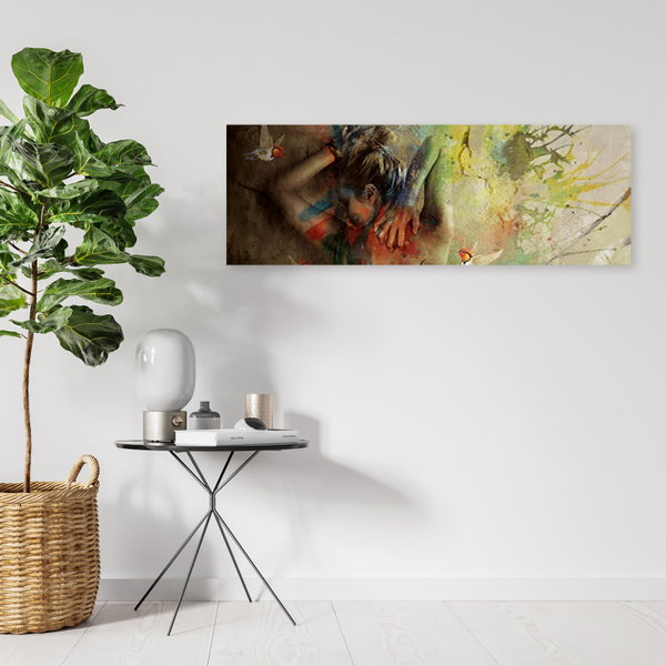 Canvas Print 'Whispers of Solitude'
