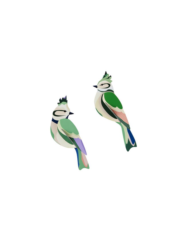 Sculptură de perete din carton 'Forest Crests'